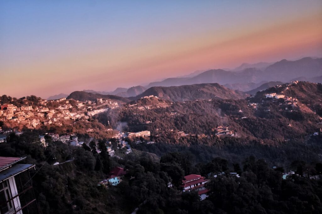 Image : Mussoorie view