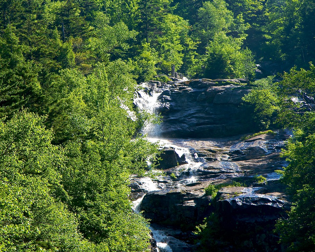 Image Silver Cascade Waterfall
