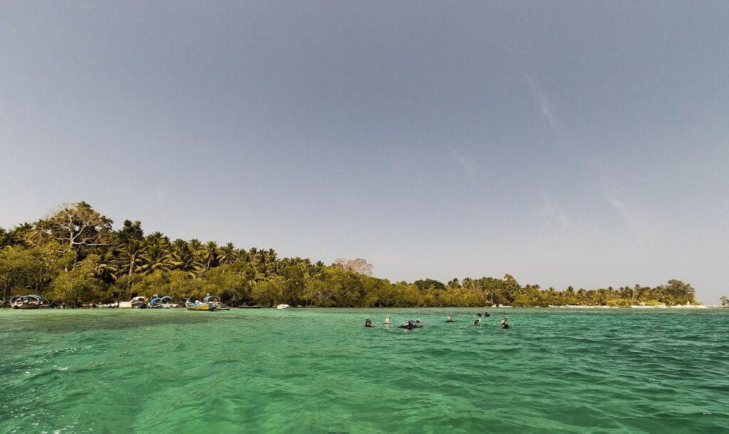 Havelock Beach in Andaman and Nicobar Island